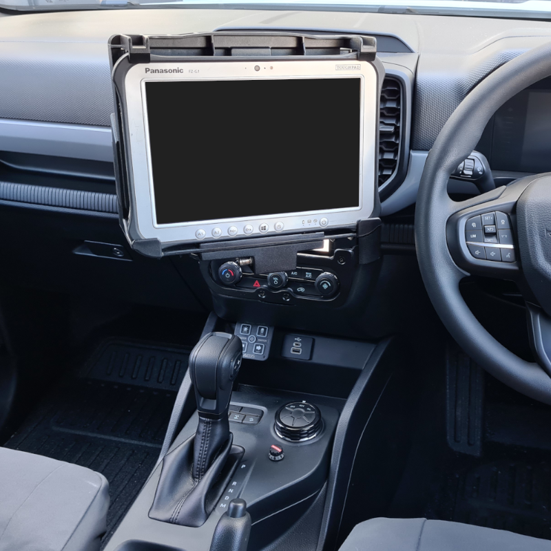 InDash Mount for Ford Ranger XL/XLS (2022+) 10-inch screen