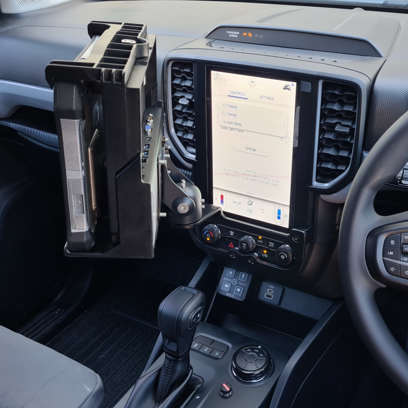 InDash Mount for Ford Ranger XL/XLS (2022+) 10-inch screen