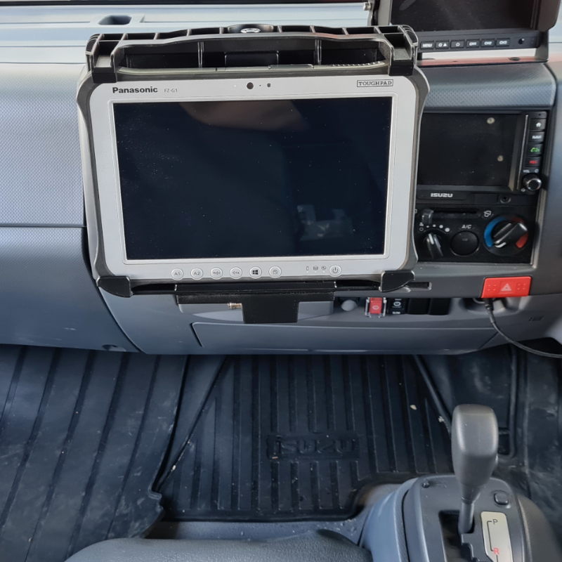 InDash Mount for Isuzu Truck NPS Series 2 Seater (2008-23)