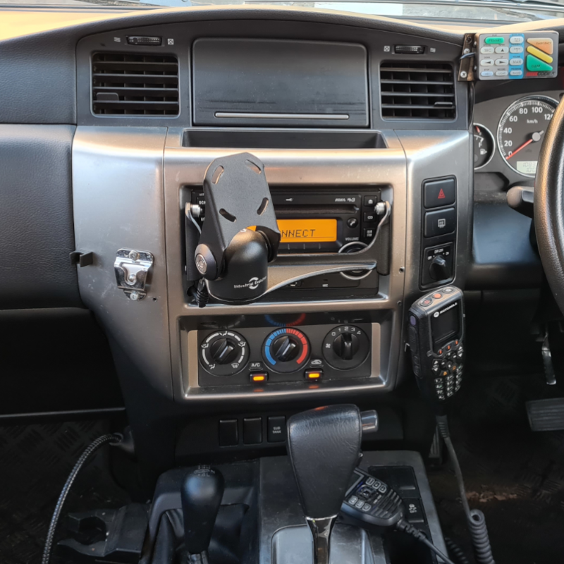 InDash Mount for Nissan Patrol ST (2012-16)