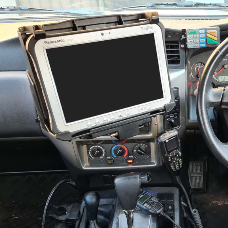 InDash Mount for Nissan Patrol ST (2012-16)